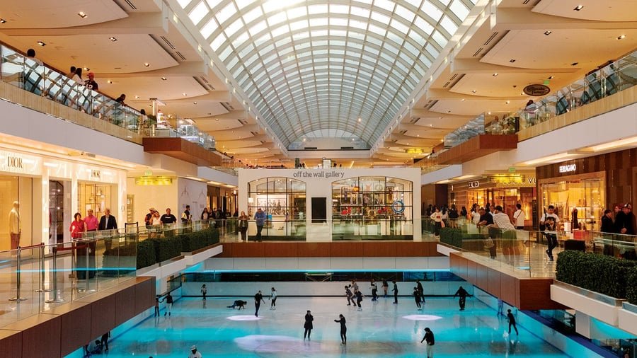 Ice at the Galleria