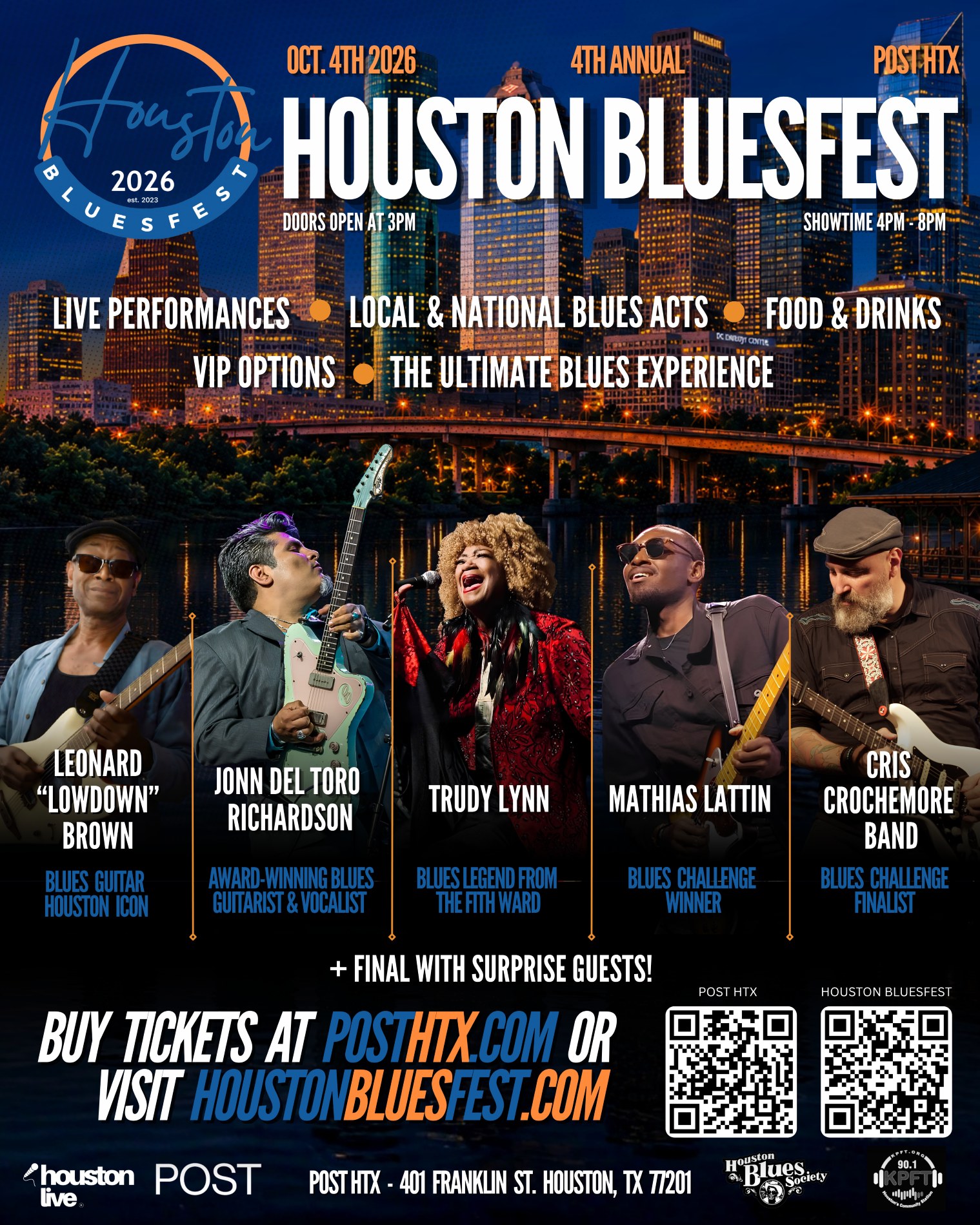 4th Annual Houston Bluesfest