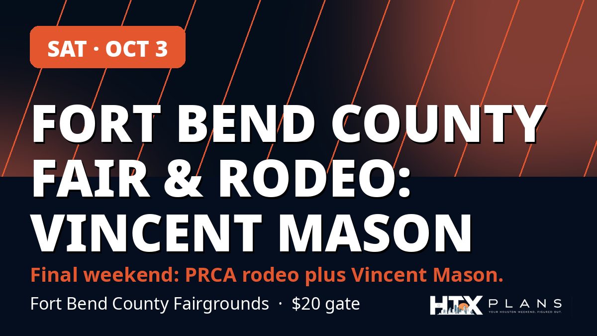 Fort Bend County Fair & Rodeo: Vincent Mason