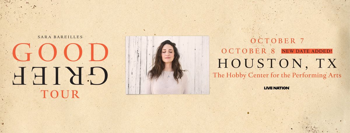 Sara Bareilles: The Good Grief Tour - Night 2