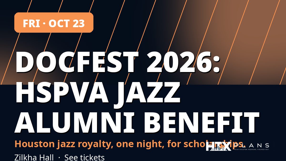 DocFest 2026: HSPVA Jazz Alumni Benefit